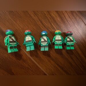 Lego Ninja Turtles Minifigures (5 Pcs)